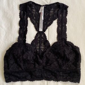 Intimately Free People black lace bralette